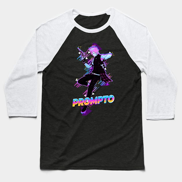 Prompto Argentum Ff15 Baseball T-Shirt by ThomaneJohnson